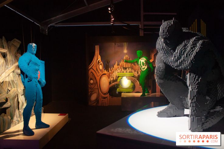 L'exposition LEGO des Super-Heros DC à la Villette