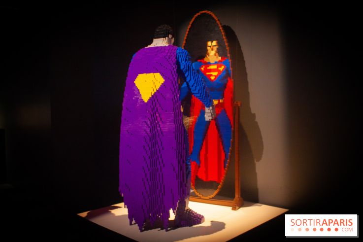 L'exposition LEGO des Super-Heros DC à la Villette
