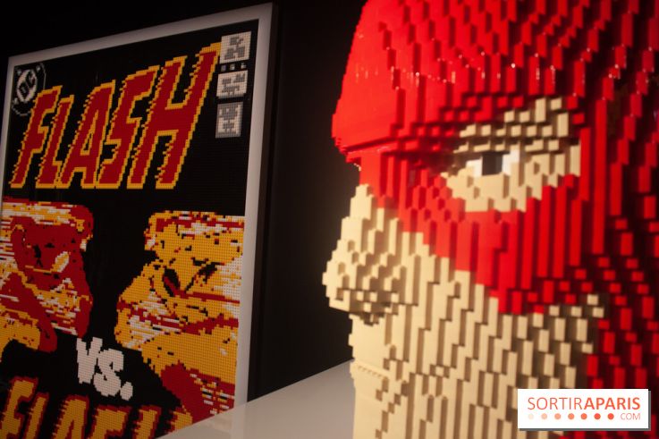 L'exposition LEGO des Super-Heros DC à la Villette
