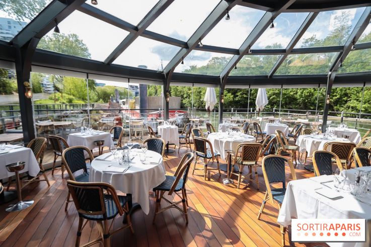 Le River Café, la péniche terrasse-restaurant se renouvelle