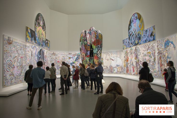 Nocturne dédiée au monde Kawaii à la Fondation Louis Vuitton : les photos