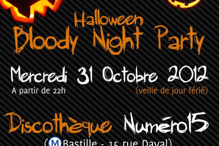 Halloween Bloody Night Party