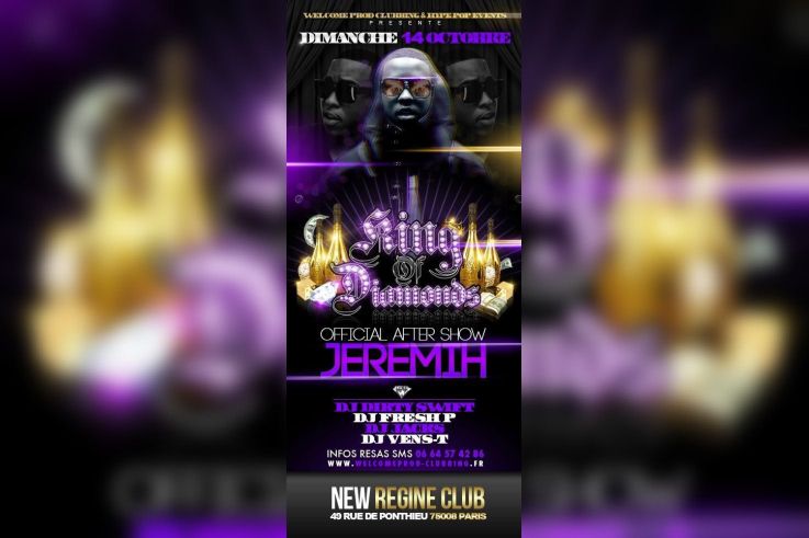 JEREMIH OFFICIAL AFTER SHOW - KING OF DIAMONDS PARTY @ NEW REGINE CLUB 