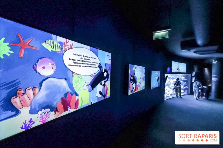 Loup préserve les océans à l'Aquarium de Paris, les photos