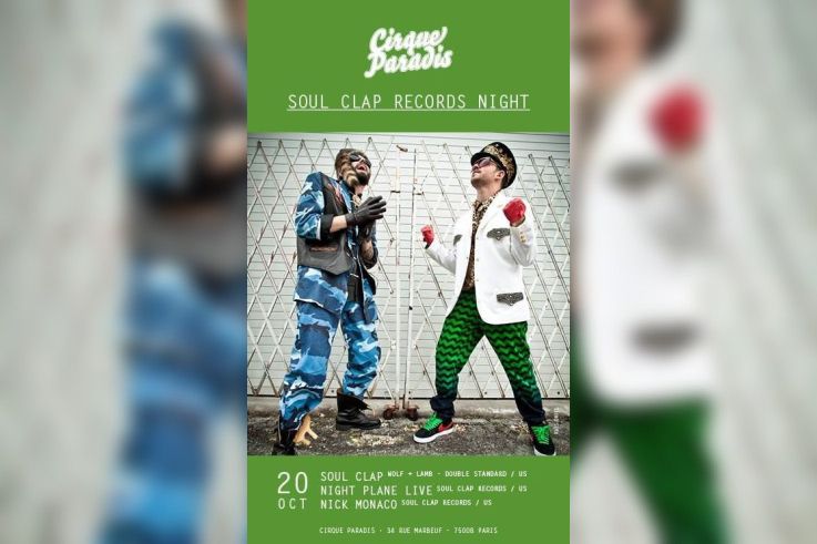 soul clap records night cirque paradis