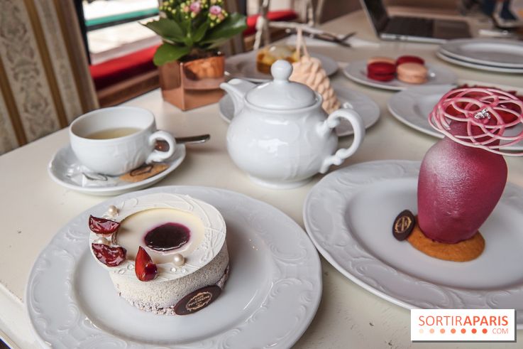 La collection pâtisserie été 2018 du Café Pouchkine, les photos