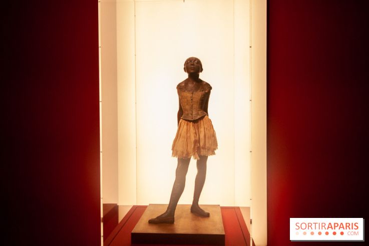Petite danseuse de quatorze ans, Edgar Degas, 1881 - exposition En Couleurs au Musée d'Orsay