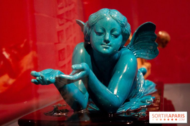 Nymphe endormie, Klagman, 1876 - exposition En Couleurs au Musée d'Orsay