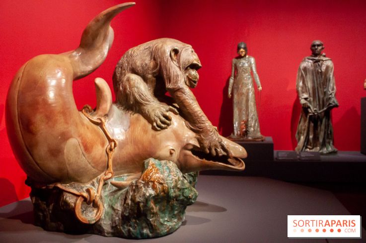 Le Conseil s'amuse, dit aussi Signe et dauphin, d'Illzach, 1903 - exposition En Couleurs au Musée d'Orsay