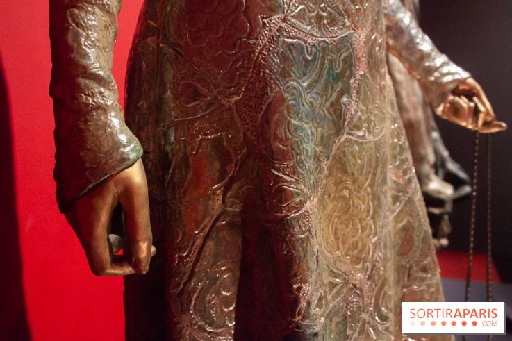 La Femme au singe, détail, Camille Alaphilippe, 1908 - exposition En Couleurs au Musée d'Orsay