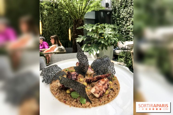 Le Collectionneur, restaurant-terrasse à Paris, les photos