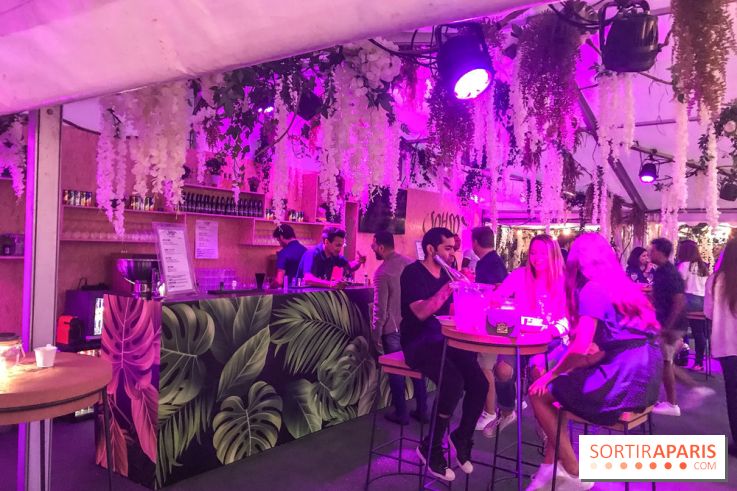 La Guinguette Sohso face à la Tour Eiffel