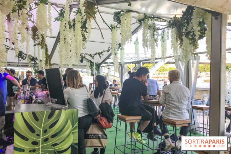 La Guinguette Sohso face à la Tour Eiffel