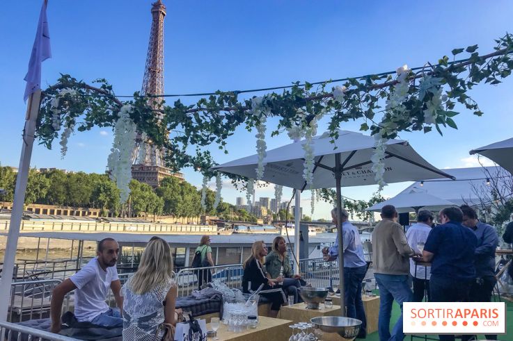 La Guinguette Sohso face à la Tour Eiffel