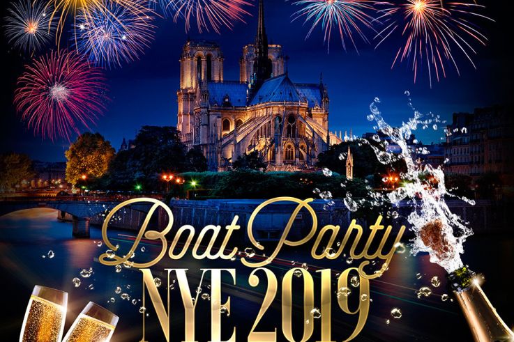 BOAT PARTY NYE 2019 « Notre-Dame de Paris » ( Bateau / Paris Historique / All Inclusive )