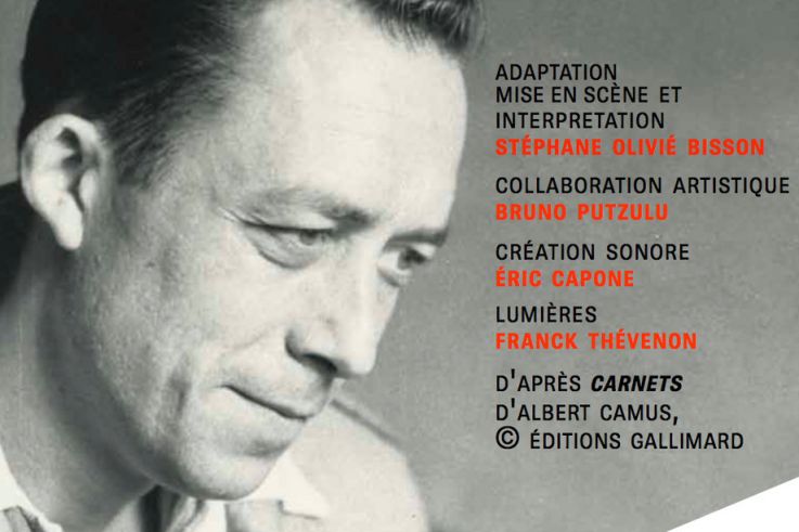 Les Carnets d'Albert Camus au Théâtre du Lucernaire