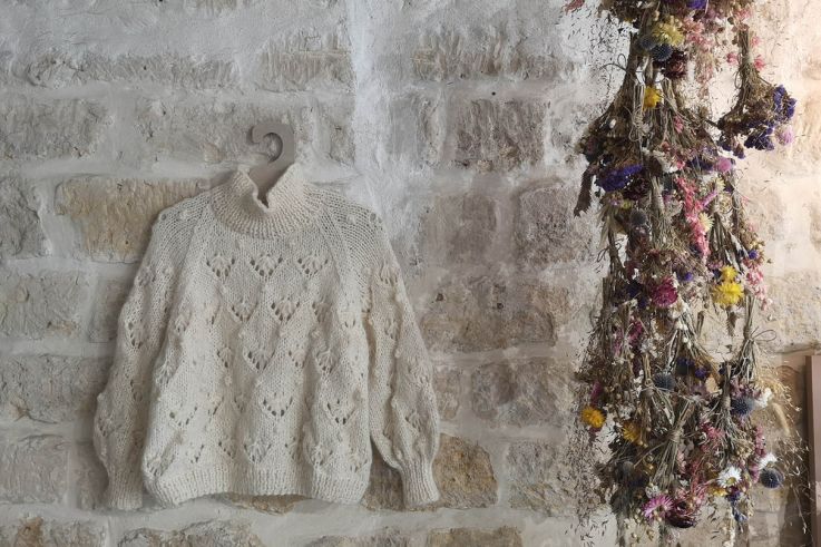 Les mailles douces de Charlotte Sometime