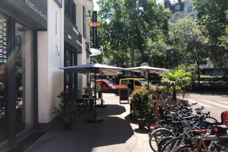 Les Trois Baudets x Les Marmites Volantes : la terrasse estivale du 18ème 