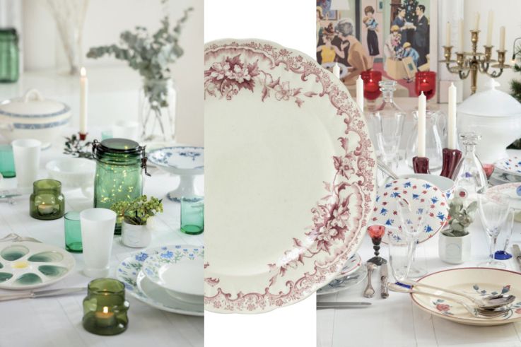 Début de série partenaire des puces de Saint-Ouen : des trésors vintage d'Art de la table en ligne 