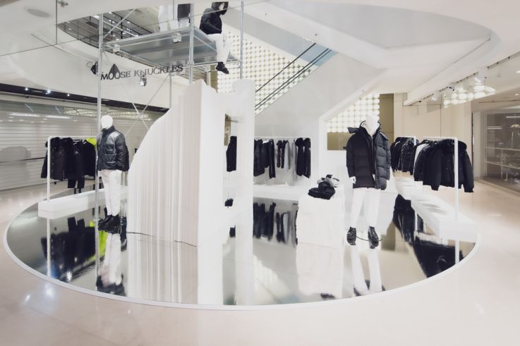 Moose Knuckles ouvre un pop-up store immersif aux Galeries Lafayette