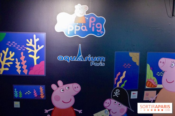 Peppa Pig à l’Aquarium de Paris : les photos