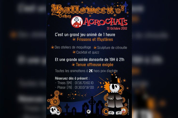 Halloween chez Acrochats