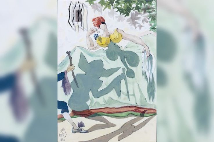 Encre de Chine, Bleue Couleurs prêtes-à-l´emploi