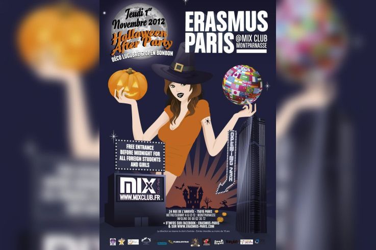 Erasmus Paris : Halloween After Party