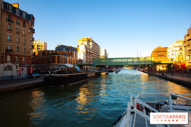 Croisière sur le canal de l'Ourcq