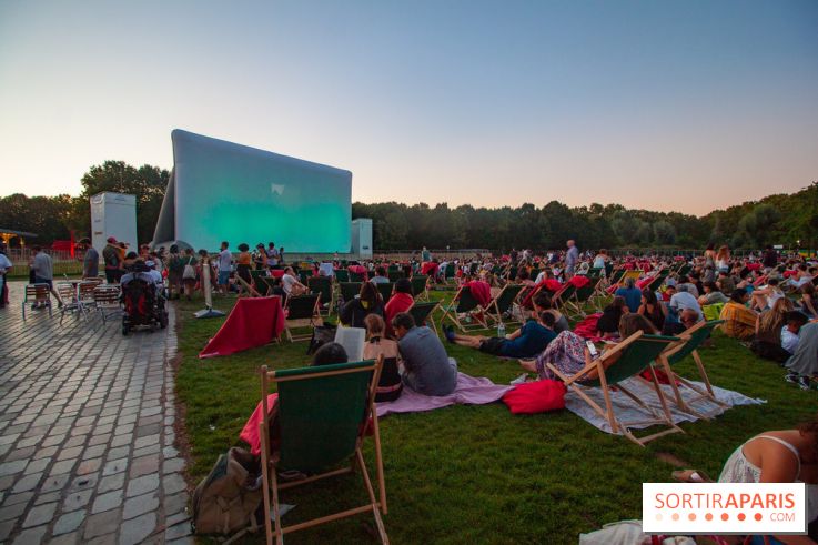 Cinéma en plein air à la Villette