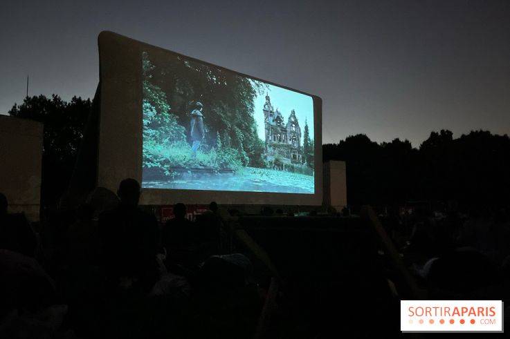 Cinéma en plein air à la Villette