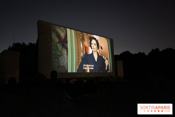 Cinéma en plein air à la Villette