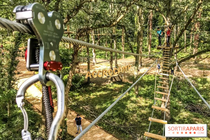 AccroCamp, l'accrobranche des Boucles de Seine