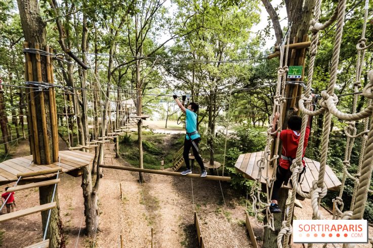 AccroCamp, l'accrobranche des Boucles de Seine