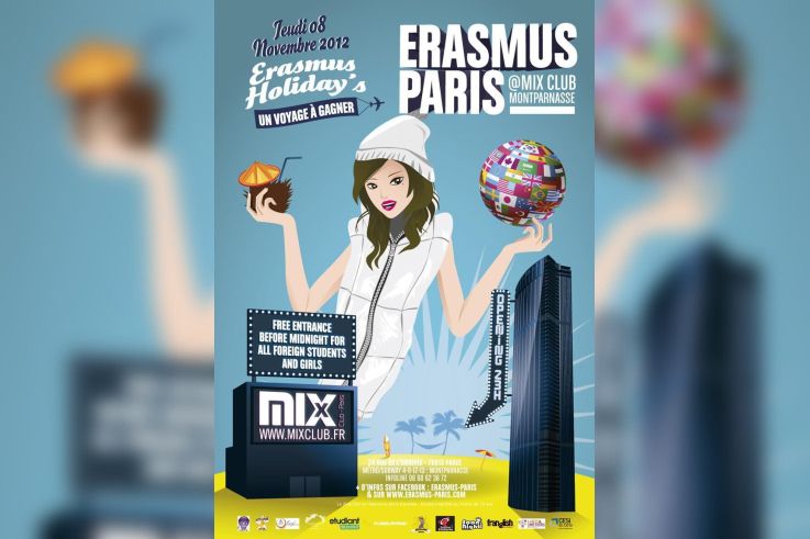 Erasmus Paris : Holidays