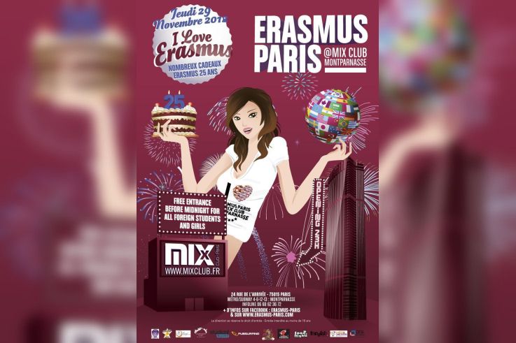 Erasmus Paris : I Love Erasmus