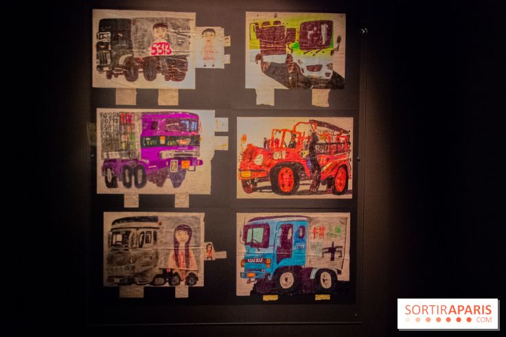 Art Brut Japonais II, l'exposition à la Halle Saint-Pierre