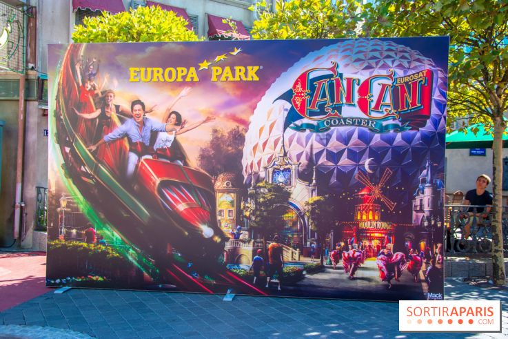 CanCan Coaster, la nouvelle attraction d’Europa Park en collaboration avec le Moulin Rouge