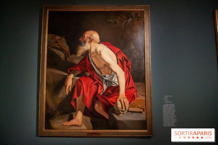 Caravage à Rome au musée Jacquemart-André - Orazio Gentileschi, Saint-Jérôme, vers 1611