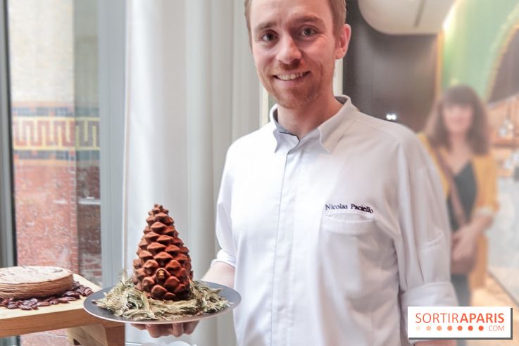 La Bûche de Noël du Prince de Galles 2018 by Nicolas Paciello