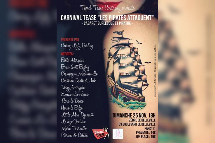 Carnival Tease : les pirates attaquent !!