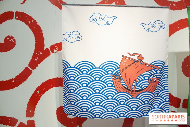 Exposition Furoshiki à l'hôtel de ville