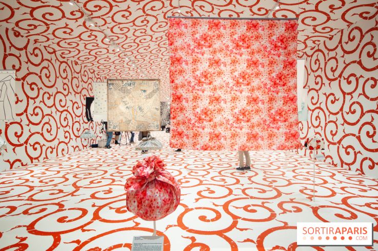 Exposition Furoshiki à l'hôtel de ville