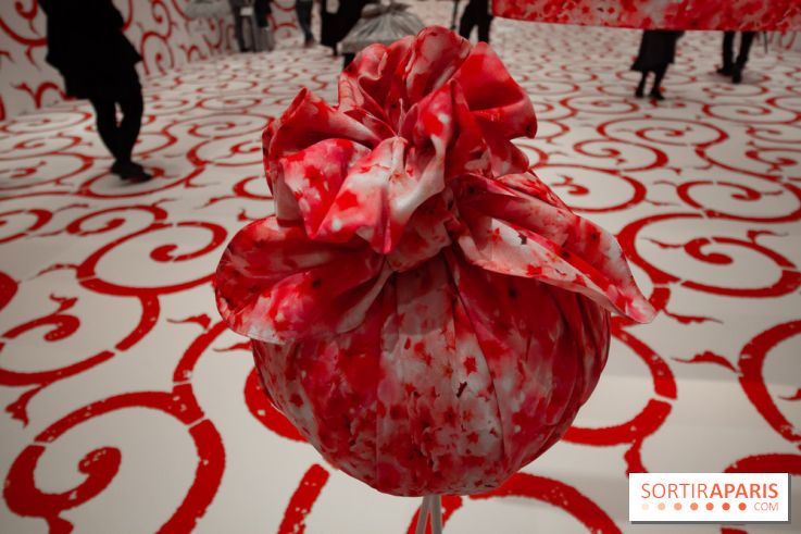 Exposition Furoshiki à l'hôtel de ville