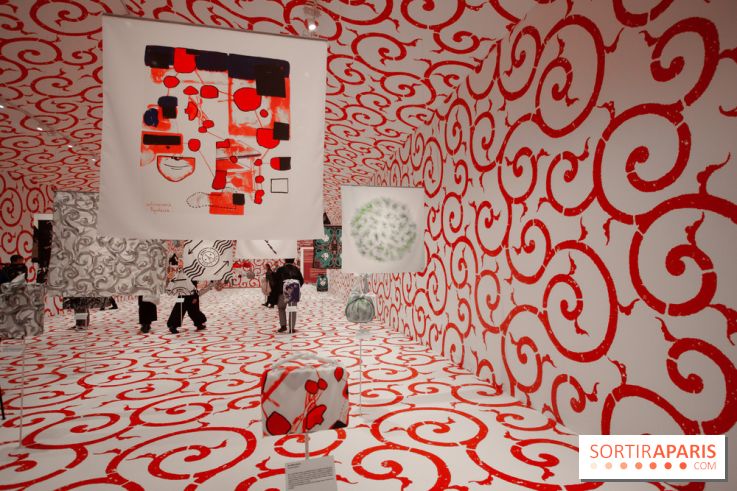 Exposition Furoshiki à l'hôtel de ville