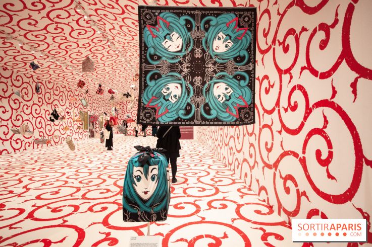 Exposition Furoshiki à l'hôtel de ville