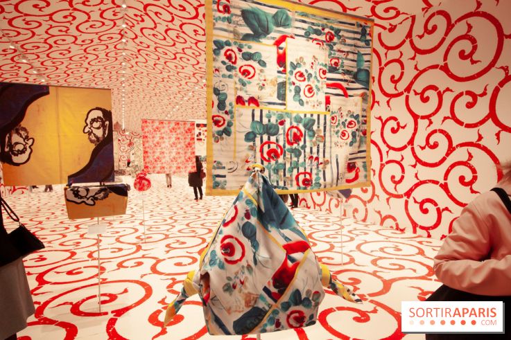 Exposition Furoshiki à l'hôtel de ville