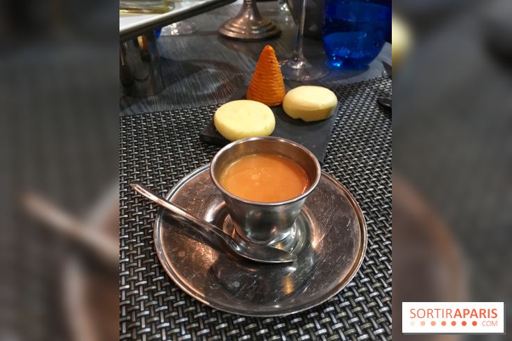 Carte des Frères Pourcel au Bar à Huitres 