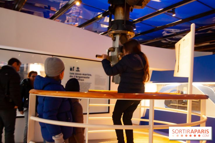 Sous l'Océan, l'exposition de l'Argonaute à la Cité des Sciences