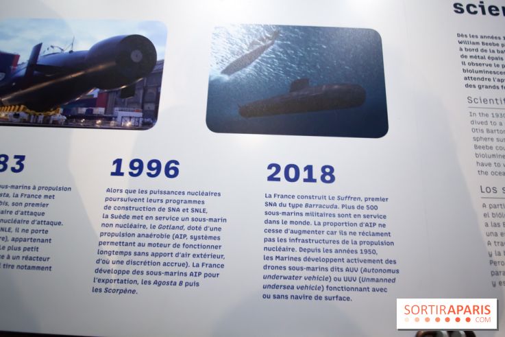 Sous l'Océan, l'exposition de l'Argonaute à la Cité des Sciences